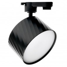 Светильник Feron AL126 трековый однофазный на шинопровод под лампу GX70, черный 48779 Светильник Feron AL126 трековый однофазный на шинопровод под лампу GX70, черный 48779