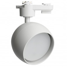 Светильник Feron AL164 трековый однофазный на шинопровод под лампу GX53, белый 48546 Светильник Feron AL164 трековый однофазный на шинопровод под лампу GX53, белый 48546