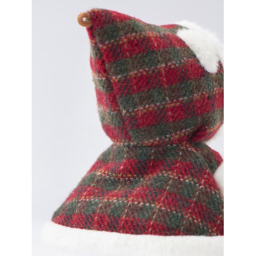 Lina Медведь белый в Плаще с бантом брелок XS (±15 см) Lina Медведь белый в Плаще с бантом брелок XS (±15 см)