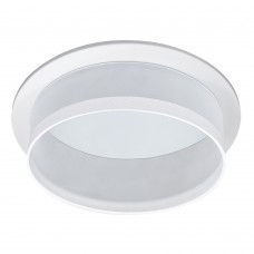 Светильник встраиваемый Feron DL700  потолочный GX70 белый круг 51093 Светильник встраиваемый Feron DL700  потолочный GX70 белый круг 51093