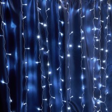 Светодиодная гирлянда Feron CL19 занавес 2*1,5м  + 3м 5000К статичная, c питанием от сети 230V, белый шнур 32329 Светодиодная гирлянда Feron CL19 занавес 2*1,5м  + 3м 5000К статичная, c питанием от сети 230V, белый шнур 32329