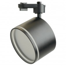 Светильник Feron AL127 трековый однофазный на шинопровод под лампу GX70, черный 48781 Светильник Feron AL127 трековый однофазный на шинопровод под лампу GX70, черный 48781