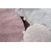 Круглая интерьерная подушка Lorena Canals с помпонами винтажно нюдовая 48*48