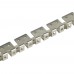Крепеж для светодиодной ленты 220V LS720,  LD157 алюминий. Упаковка (1 шт) FERON 52100