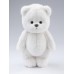 Авторская мягкая игрушка Lina Медведь (длинная шерсть) M (±30 см) белый цвет Авторская мягкая игрушка Lina Медведь (длинная шерсть) M (±30 см) белый цвет