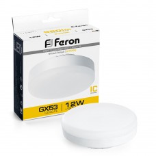 Лампа светодиодная Feron LB-453 GX53 12W 175-265V 2700K 25833 Лампа светодиодная Feron LB-453 GX53 12W 175-265V 2700K 25833