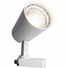 Светодиодный светильник Feron AL100 трековый однофазный на шинопровод 20W 4000K 35 градусов белый 41605 Светодиодный светильник Feron AL100 трековый однофазный на шинопровод 20W 4000K 35 градусов белый 41605