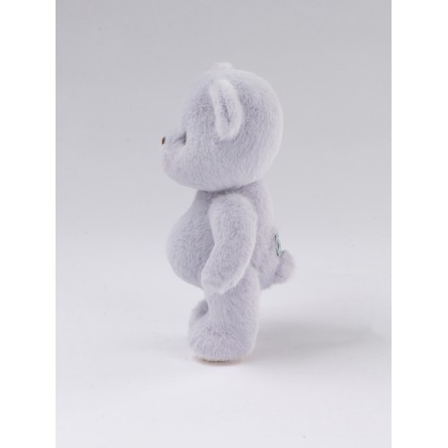 Авторская мягкая игрушка Lina Медведь (короткая шерсть) S (±20 см) сиренево-серый цвет Авторская мягкая игрушка Lina Медведь (короткая шерсть) S (±20 см) сиренево-серый цвет