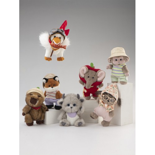 Авторская мягкая игрушка Lina Секретный бокс размер S (±15 см) Авторская мягкая игрушка Lina Секретный бокс размер S (±15 см)