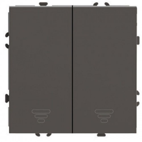 Выключатель 2-клавишный самовозвратный (механизм), STEKKER. 250В, 10А, серия Эмили, RSW10-5113-09, антрацит, soft touch 50367 Выключатель 2-клавишный самовозвратный (механизм), STEKKER. 250В, 10А, серия Эмили, RSW10-5113-09, антрацит, soft touch 50367