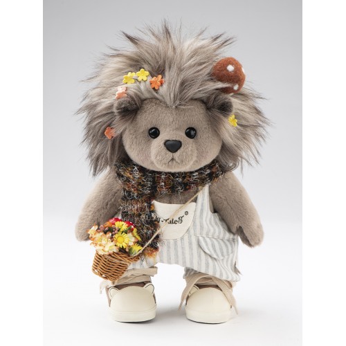 Авторская мягкая игрушка Lina Ежик серый Мидора с костюмом M (±30 см) Авторская мягкая игрушка Lina Ежик серый Мидора с костюмом M (±30 см)