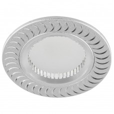 Светильник встраиваемый Feron GS-M392 потолочный MR16 G5.3 серебристый 17927 Светильник встраиваемый Feron GS-M392 потолочный MR16 G5.3 серебристый 17927