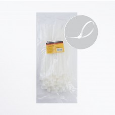 Хомут нейлоновый многоразовый STEKKER NYCT80-250 8x250 мм, белый, упаковка 100 шт 39083 Хомут нейлоновый многоразовый STEKKER NYCT80-250 8x250 мм, белый, упаковка 100 шт 39083