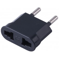 Переходник сетевой STEKKER ADP6-03-20 Tefal б/з 250V, 6A полипропилен, черный 32858 Переходник сетевой STEKKER ADP6-03-20 Tefal б/з 250V, 6A полипропилен, черный 32858