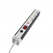 Сетевой фильтр 3-местный с/з STEKKER 3x1мм2, 3 м, 250В, 16А, серия Techno, HM22-31-03, белый 50145 Сетевой фильтр 3-местный с/з STEKKER 3x1мм2, 3 м, 250В, 16А, серия Techno, HM22-31-03, белый 50145