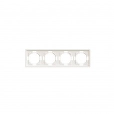 Рамка STEKKER, PFR00-5004-08 4-местная, серия Эмили, кашемир, soft touch 49913 Рамка STEKKER, PFR00-5004-08 4-местная, серия Эмили, кашемир, soft touch 49913