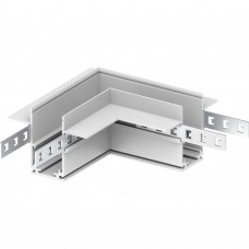 Соединитель угловой для низковольтного встраиваемого шинопровода, белый, LD2004 FERON 41981 Соединитель угловой для низковольтного встраиваемого шинопровода, белый, LD2004 FERON 41981