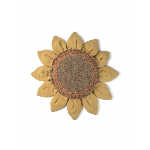 Круглая интерьерная подушка Подсолнух 90*90 Круглая интерьерная подушка Подсолнух 90*90