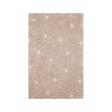 Ковер Горошек розовый 100*150 Ковер Горошек розовый 100*150