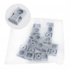 Площадка под стяжку для прямого монтажа STEKKER PMCL3120G 31*20 мм под пистолет серый (100шт в упак) 49064 Площадка под стяжку для прямого монтажа STEKKER PMCL3120G 31*20 мм под пистолет серый (100шт в упак) 49064