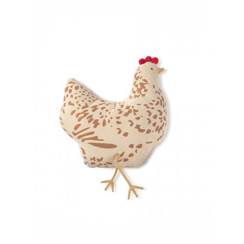 Фигурная интерьерная подушка Курочка 36*35*11 Фигурная интерьерная подушка Курочка 36*35*11