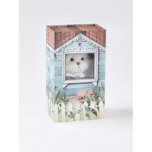 Авторская мягкая игрушка Lina Медведь молочный в Плаще с помпонами брелок XS (±15 см) Авторская мягкая игрушка Lina Медведь молочный в Плаще с помпонами брелок XS (±15 см)