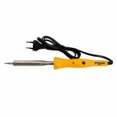 PLE201- 80 Паяльник 80W с кнопкой вкл., нихромовый нагреватель, долговечное жало, 230В STEKKER 49802 PLE201- 80 Паяльник 80W с кнопкой вкл., нихромовый нагреватель, долговечное жало, 230В STEKKER 49802