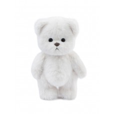 Авторская мягкая игрушка Lina Медведь (длинная шерсть) S (±20 см) 2025 крем-брюле