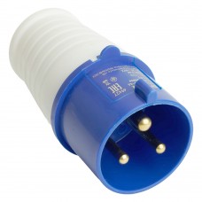 Вилка прямая ST-023 32А 220В 2P+PE IP44, PPG32-023-44, Stekker 49427 Вилка прямая ST-023 32А 220В 2P+PE IP44, PPG32-023-44, Stekker 49427