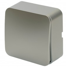 Выключатель открытой установки 1-клавишный, STEKKER, 250В, 10А, IP20, серия София, серебро, MSW10-10-03 49295 Выключатель открытой установки 1-клавишный, STEKKER, 250В, 10А, IP20, серия София, серебро, MSW10-10-03 49295