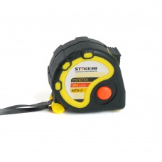 Рулетка STEKKER, 3 м х 16 мм, прорезиненное покрытие, MTS-3 39782 Рулетка STEKKER, 3 м х 16 мм, прорезиненное покрытие, MTS-3 39782