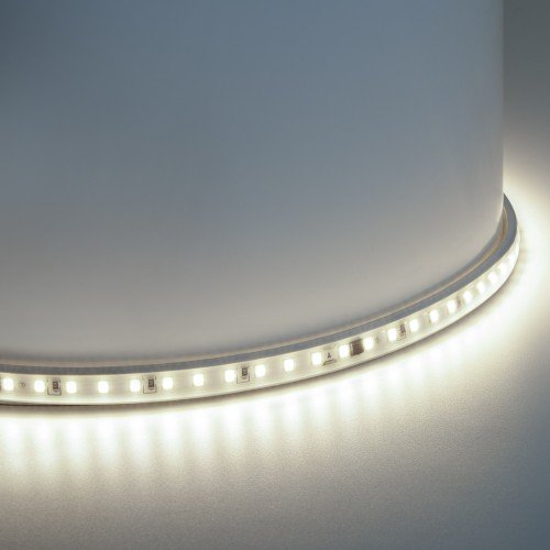 Светодиодная LED лента Feron LS710, 120SMD(2835)/м 10Вт/м 220V длина 25м, 6500K, IP65, с 1 сетевым шнуром, 2 заглушками, 2 коннекторами в комплекте