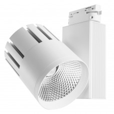 Светодиодный светильник Feron AL105 трековый однофазный на шинопровод 30W 4000K, 35 градусов, белый серия MarketBright 29693 Светодиодный светильник Feron AL105 трековый однофазный на шинопровод 30W 4000K, 35 градусов, белый серия MarketBright 29693