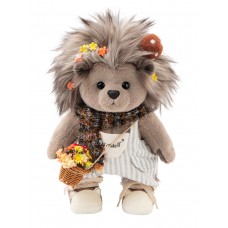 Авторская мягкая игрушка Lina Ежик серый Мидора с костюмом M (±30 см) Авторская мягкая игрушка Lina Ежик серый Мидора с костюмом M (±30 см)