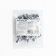 Наконечник штыревой втулочный изолированный НШВИ 4-9, LD405-409 (упаковка 100 шт) STEKKER 39436 Наконечник штыревой втулочный изолированный НШВИ 4-9, LD405-409 (упаковка 100 шт) STEKKER 39436