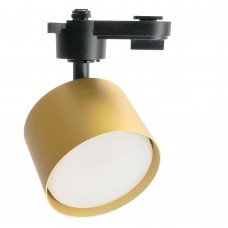 Светильник Feron AL159 трековый однофазный на шинопровод под лампу GX53, золото 48717 Светильник Feron AL159 трековый однофазный на шинопровод под лампу GX53, золото 48717