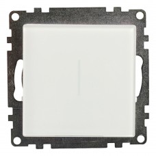 Выключатель 1-клавишный сенсорный (механизм) 250В, 2,5А, серия Катрин, белый STEKKER 50274