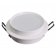 Светильник встраиваемый Feron DL507 потолочный GX53 белый круг 51350 Светильник встраиваемый Feron DL507 потолочный GX53 белый круг 51350