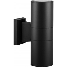 Светильник садово-парковый Feron DH0702, на стену вверх/вниз,  2*E27 230V, черный 06294 Светильник садово-парковый Feron DH0702, на стену вверх/вниз,  2*E27 230V, черный 06294