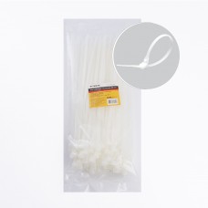 Хомут нейлоновый многоразовый STEKKER NYCT80-300 8x300 мм, белый, упаковка 100 шт 39084 Хомут нейлоновый многоразовый STEKKER NYCT80-300 8x300 мм, белый, упаковка 100 шт 39084