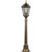 Светильник садово-парковый Feron PL155  шестигранный, столб 60W E27 230V, черное золото