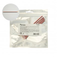 Соединительный провод лента-блок питания 5мм для COB ленты шириной 3 мм, LD160. Упаковка (5 шт) FERON 51641 Соединительный провод лента-блок питания 5мм для COB ленты шириной 3 мм, LD160. Упаковка (5 шт) FERON 51641