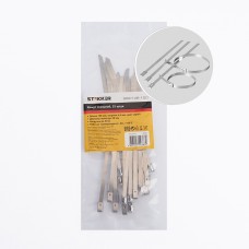 Хомут стальной STEKKER SSCT46-150  4,6х150мм, d пучка max 38мм, нагрузка 50кг, серый, упаковка 25 шт 32795 Хомут стальной STEKKER SSCT46-150  4,6х150мм, d пучка max 38мм, нагрузка 50кг, серый, упаковка 25 шт 32795