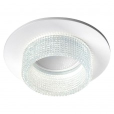 Светильник встраиваемый Feron DL3011 потолочный MR16 G5.3 белый Светильник встраиваемый Feron DL3011 потолочный MR16 G5.3 белый