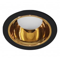 Светильник встраиваемый Feron DL3102 потолочный MR16 G5.3  черный + золото 51403 Светильник встраиваемый Feron DL3102 потолочный MR16 G5.3  черный + золото 51403