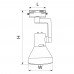 Светильник Feron AL193 трековый однофазный на шинопровод под лампу E27, белый