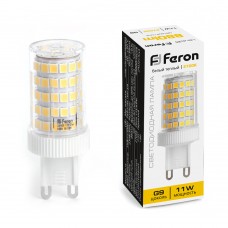 Лампа светодиодная Feron LB-435 G9 11W 175-265V 2700K 38149 Лампа светодиодная Feron LB-435 G9 11W 175-265V 2700K 38149