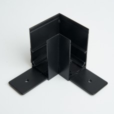 Соединитель угловой для низковольтного накладного шинопровода, черный, LD2001 FERON 41977 Соединитель угловой для низковольтного накладного шинопровода, черный, LD2001 FERON 41977