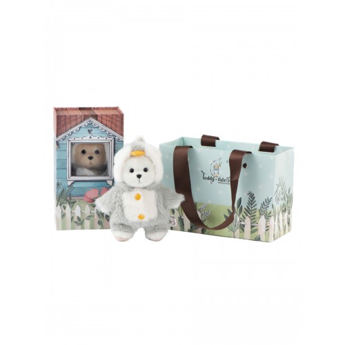 Авторская мягкая игрушка Lina Медведь белый в костюмчике Пингвин брелок XS (±15 см) Авторская мягкая игрушка Lina Медведь белый в костюмчике Пингвин брелок XS (±15 см)