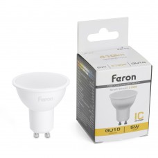 Лампа светодиодная Feron LB-24 MR16 GU10 5W 175-265V 2700K 51215 Лампа светодиодная Feron LB-24 MR16 GU10 5W 175-265V 2700K 51215